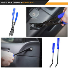 Dualeco Trim Removal Tool Set 50Pcs, Car Trim Puller Tool Kit, Plastic Pry Tools Set for Trim/Panel/Door/Audio, Auto Clip Pliers/Fastener Remover Set, Car Terminal/Stereo Removal Tool