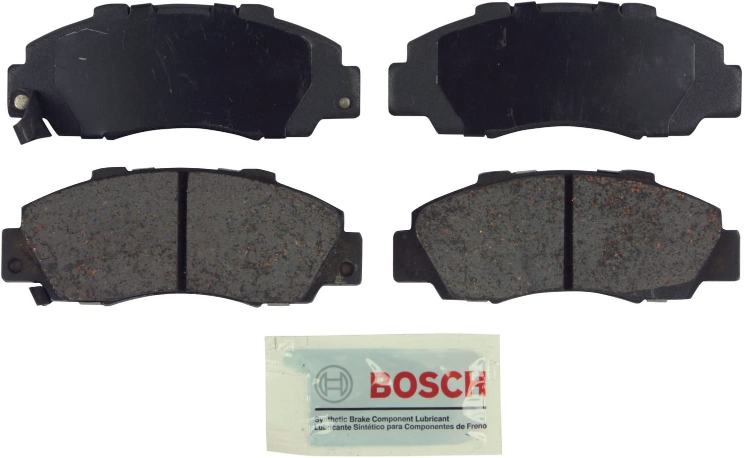 Bosch BE503 Blue Disc Brake Pad Set for Select 1991-05 Acura, Honda, and Isuzu Vehicles - FRONT