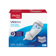 Playtex Baby VentAire Complete Tummy Comfort Baby Bottle, 9 Oz, 5 Pk