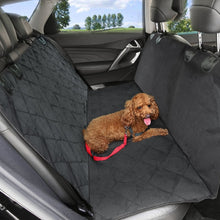 HJZ Waterproof Pet Hammock dog Car Back Seat Cover in Black