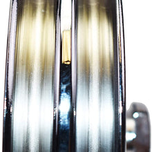 A-Team Performance Saginaw Power Steering Pump Double-Groove Steel Pulley Compatible With GM (Chrome)