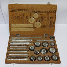 Uniq World Wide Valve Seat & Face Cutter Set/Kit - 12 Pcs Set for Vintage Cars Bikes in Wooden Case