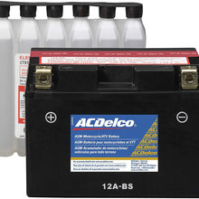 ACDelco ATX12ABS Specialty AGM Powersports JIS 12A-BS Battery