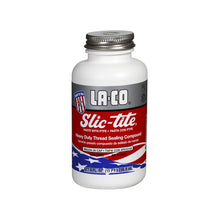 LA-CO 42019 Slic-Tite Premium Thread Sealant Paste with PTFE, -50 to 500 Degree F Temperature, 1/2 pt Jar with Brush in Cap