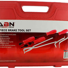 ABN Universal Drum Brake Puller 8-Piece Set with Carrying Case – Master Removal Tool Kit for Automotive Drum Brakes