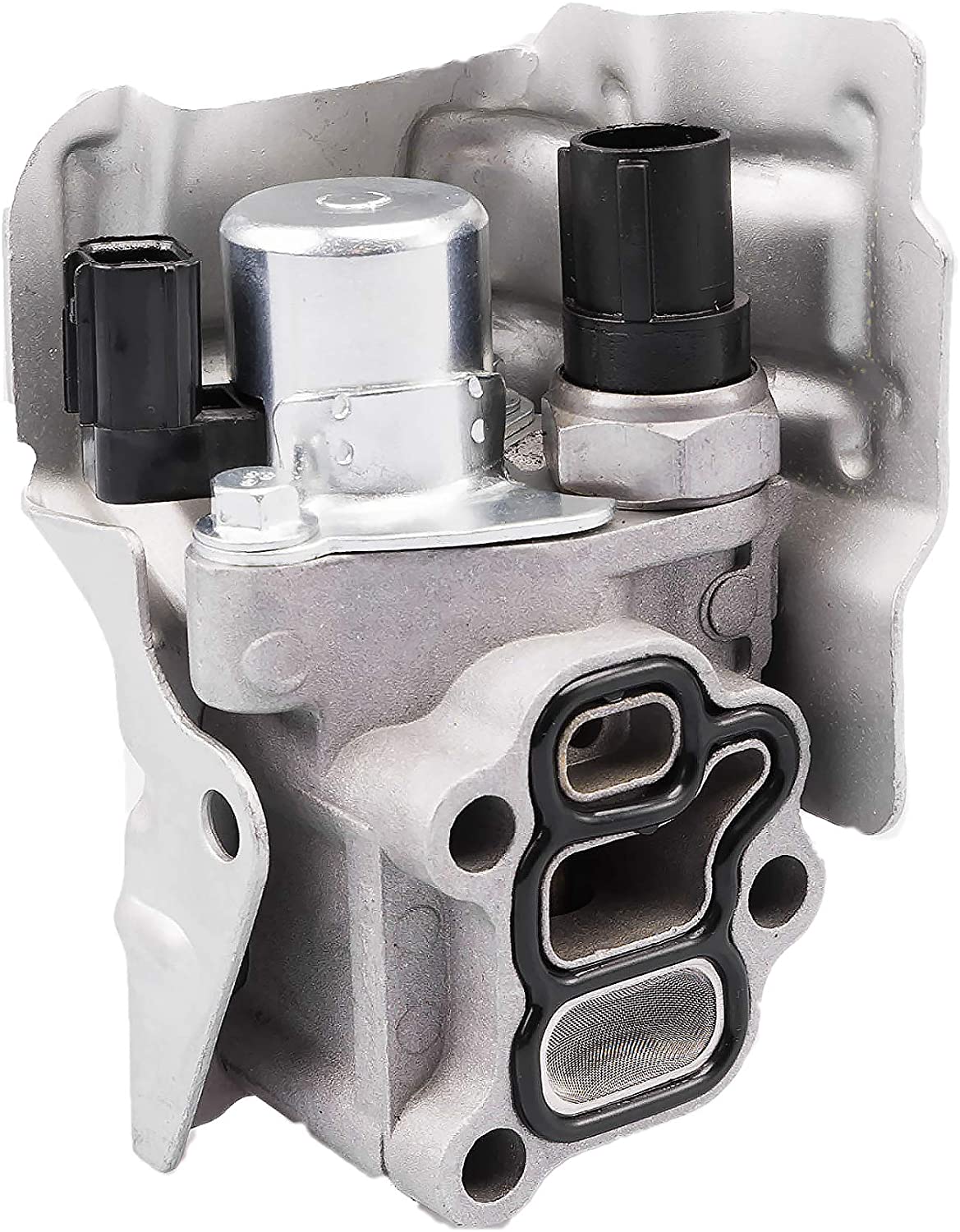 Tecoom 15810-RAA-A03 Spool Valve Body VTEC Solenoid Body with Timing Oil Pressure Switch and Gasket for Honda CRV CR-V Civic Element Accord Acura RSX