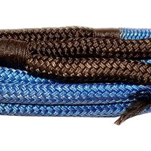 A.R.E. Offroad LKRBLWBLK Kinetic Recovery Rope 3/4" X 20 Foot Kinetic Recovery Rope Blue/Black Arachni Recovery Equipment, 1 Pack