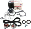 NEW TCK199WP-1 (163 TEETH) Timing Belt Kit (w/Tensiner Springs & Oil Seals) & Water Pump Set for 87-01 Toyota 2.0L & 2.2L DOHC