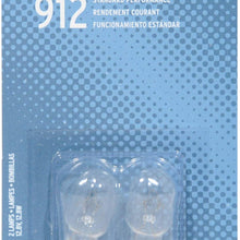 SYLVANIA 912 Basic Miniature Bulb, (Contains 2 Bulbs)