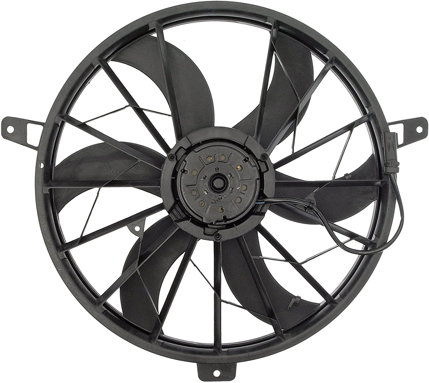 Dorman 620-010 Engine Cooling Fan Assembly for Select Jeep Models, Black