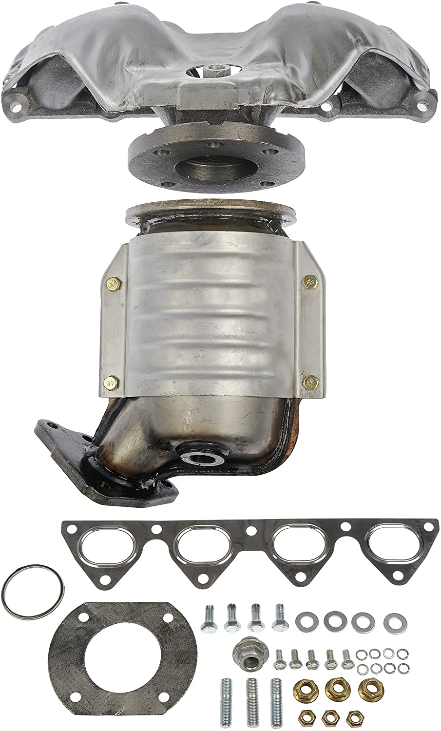 Dorman 673-439 Catalytic Converter with Integrated Exhaust Manifold for Select Honda Models