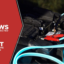Road Power 84696616 6 Gauge, 16' Blue Booster Cables with Exclusive Road Glow Technology