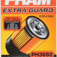FRAM Extra Guard PH3682, 10K Mile Change Interval Spin-On Oil Filter