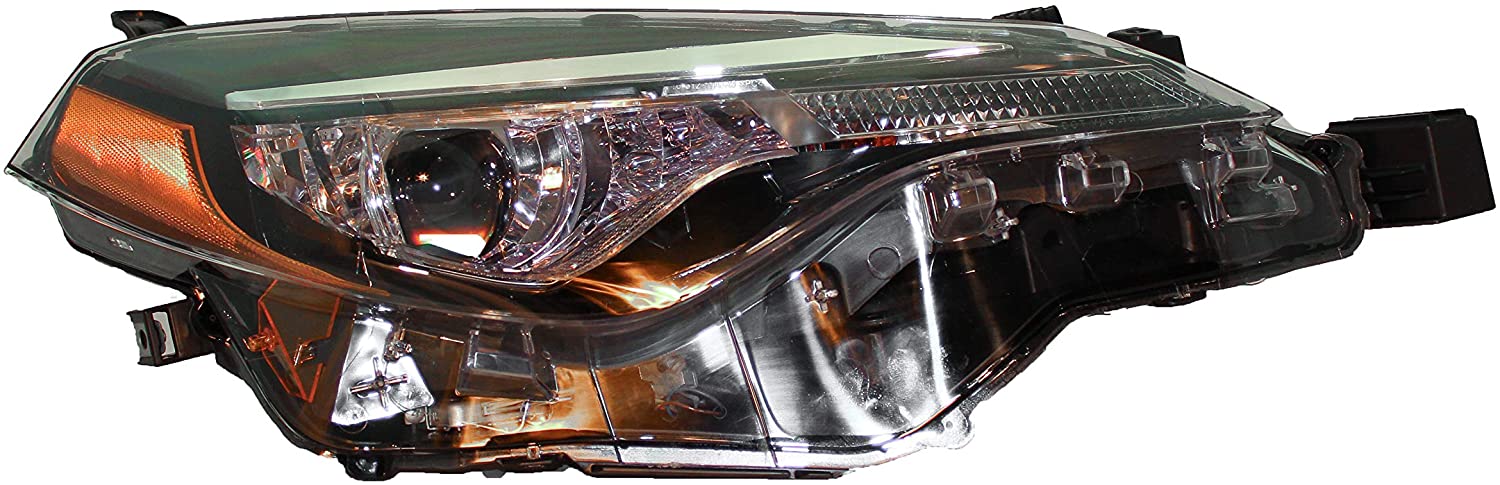 For Toyota Corolla Ce/L/Le/Le Eco Model LED Headlight 2017 2018 Passenger Right Side Headlamp Assembly Replacement