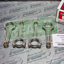 Manley Turbo Tuff 156mm Long Rods Mitsubishi DSM EVO 4G63T 7 bolt ARP625+