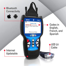 INNOVA Color Screen with Bluetooth 3160g Code Reader/Scan Tool with ABS, SRS, and Live Data for OBD2 Vehicles