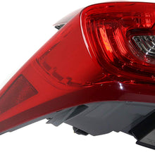 Tail Light Compatible with HONDA CR-V 2017-2018 LH Outer Assembly - CAPA