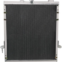 CoolingSky 2 Row All Aluminum Radiator for 1999-2004 ISUZU NPR NQR &GM Cars W3500 W4500 W5500 Tiltmaster/Forward