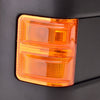 Auto Express Right Tow Mirror for 1999-2003 Ford F250 F350 F450 F550 Power Heated Signal Textured Towing Pair - Amber
