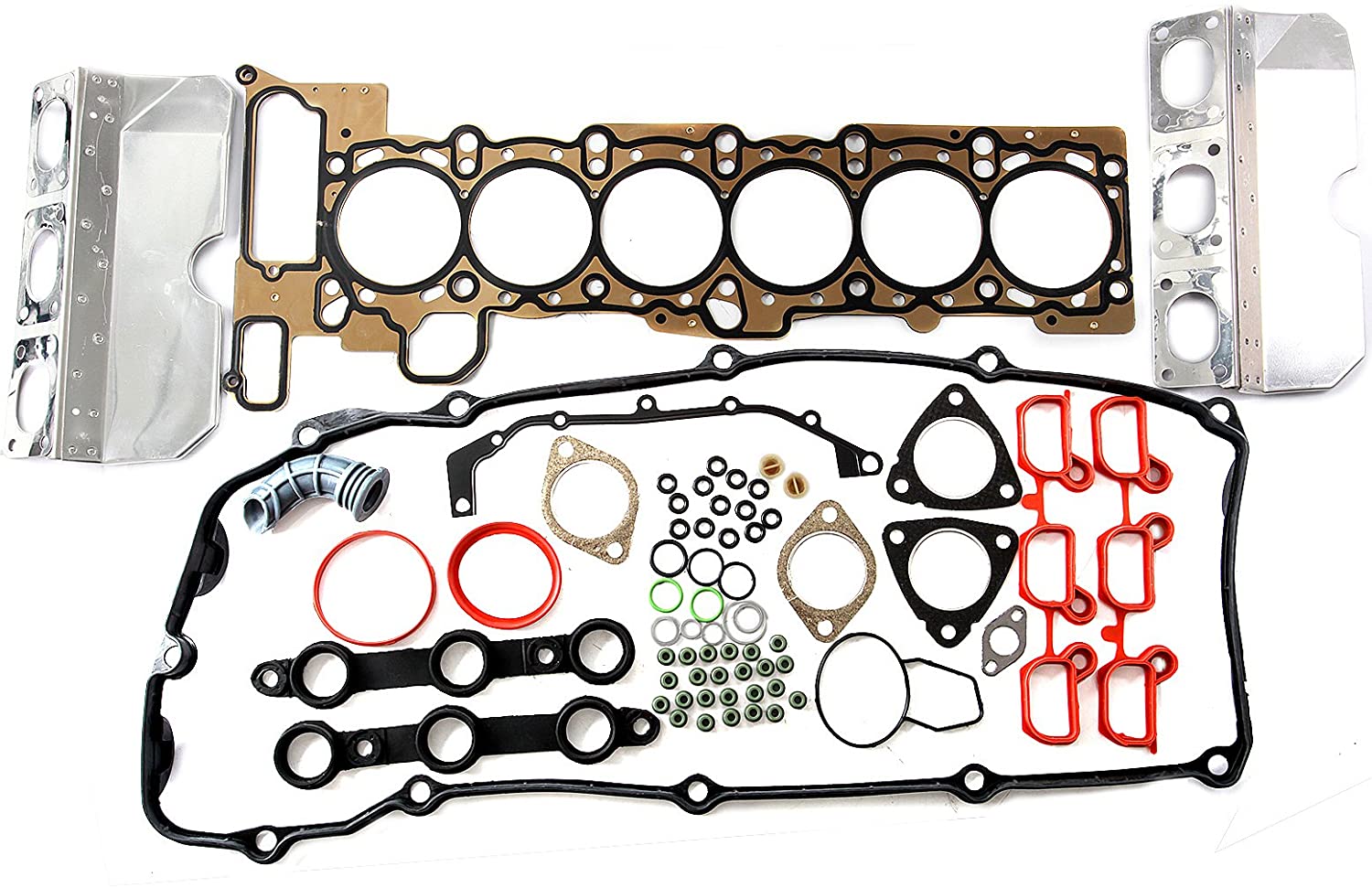 ECCPP Engine Replacement Head Gasket Set for 01-06 for BMW 325i 530i X3 X5 Z4 2.5L 3.0L Engine Head Gasket Kit Set