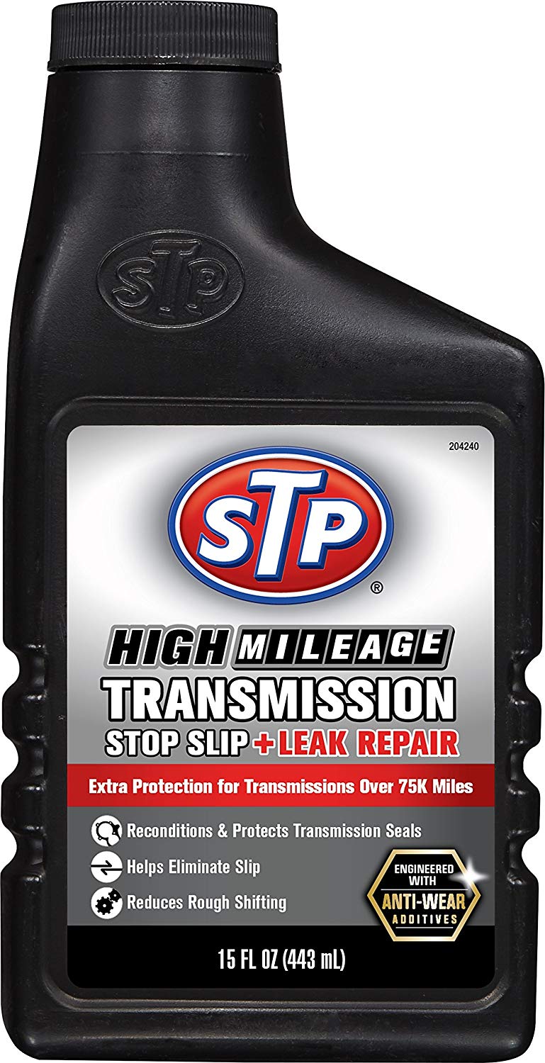 STP High Mileage Transmission Stop Slip + Leak Repair (15 fl. oz.)