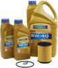 Blau J1A5092-B Motor Oil Change Kit - Compatible with 2007-11 VW Touareg w/ 6 Cylinder 3.6L Engine 5w40