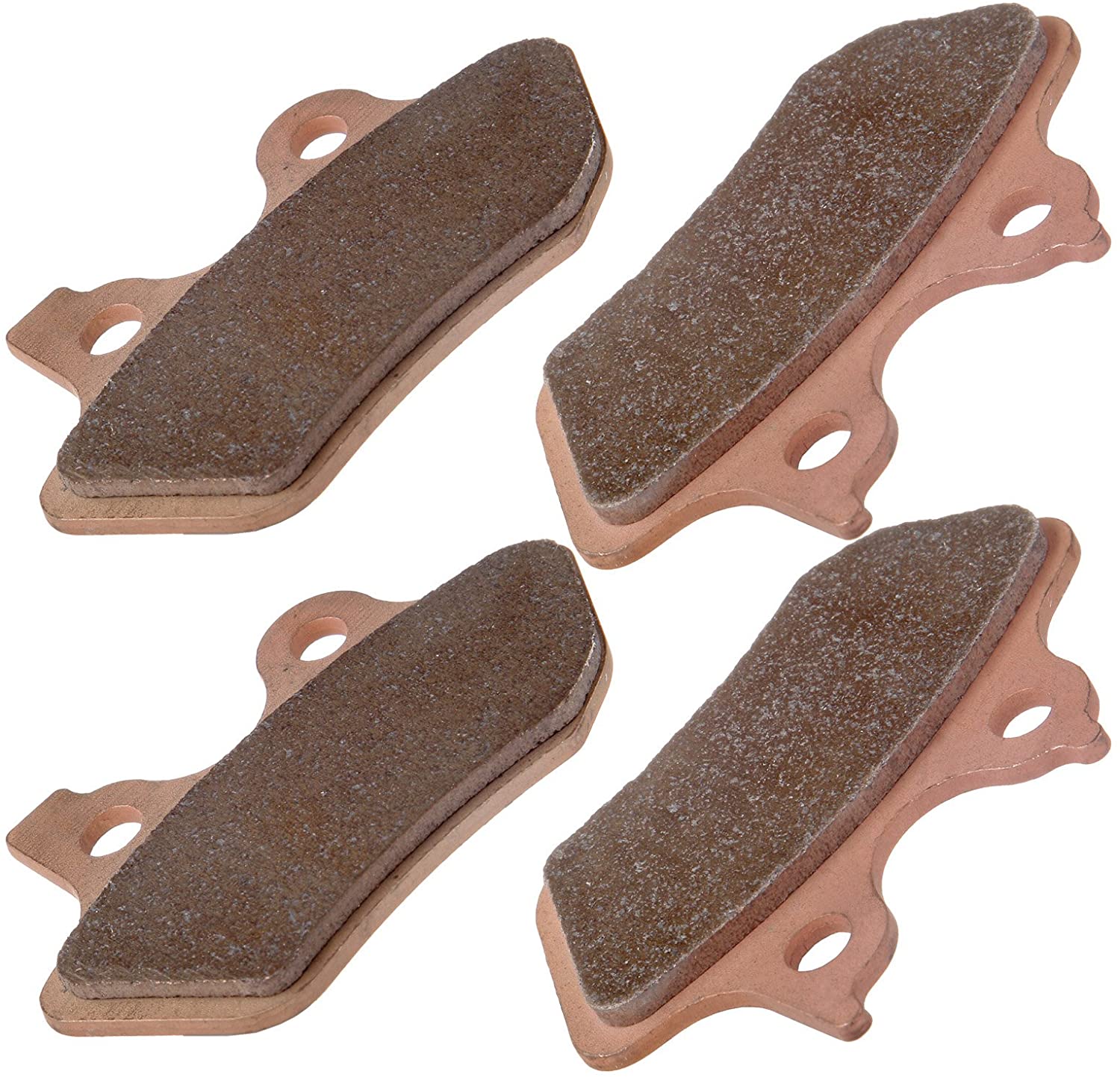 AUTOMUTO Front and Rear Sintered Brake Pads Compatible for 2000-2007 Harley-Davidson Dyna Electra Glide Fatboy Heritage Softail 2000-2003 Harley-Davidson Heritage Springer