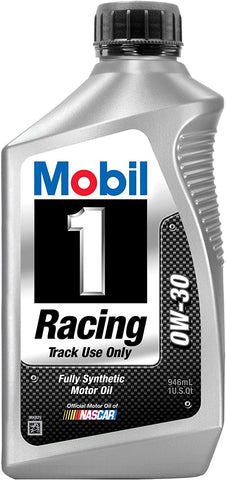 Mobil 1 98GD07 0W-30 Racing Synthetic Motor Oil - 1 Quart