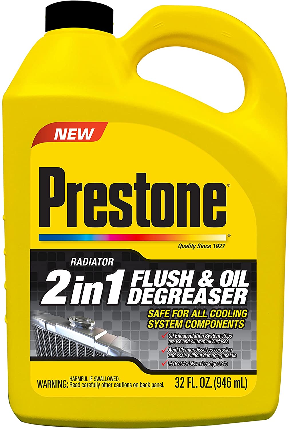 Prestone AS110 Radiator Flush and Degreaser, 32 oz