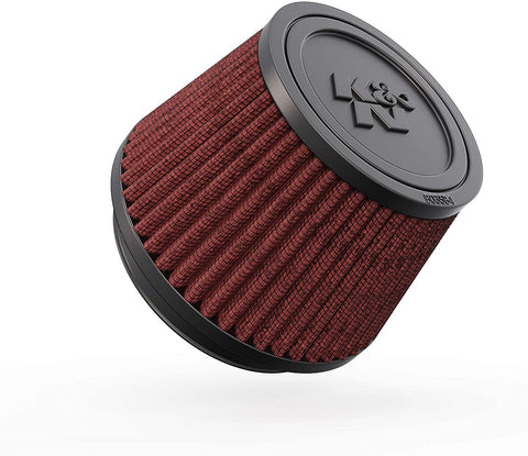 K&N Universal Clamp-On Air Filter: High Performance, Premium, Washable, Replacement Filter: Flange Diameter: 3.5 In, Filter Height: 3 In, Flange Length: 0.625 In, Shape: Round Tapered, RU-4410
