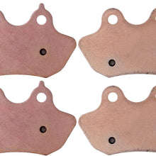 AUTOMUTO Front and Rear Sintered Brake Pads Compatible for 2000-2007 Harley-Davidson Dyna Electra Glide Fatboy Heritage Softail 2000-2003 Harley-Davidson Heritage Springer