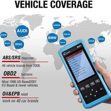 LAUNCH Creader 8001 Car Code Reader OBD2 Scanner Full OBDII EOBD Functions Auto Diagnostic Scanner Scan Tool with ABS SRS EPB Oil Service Light Resets