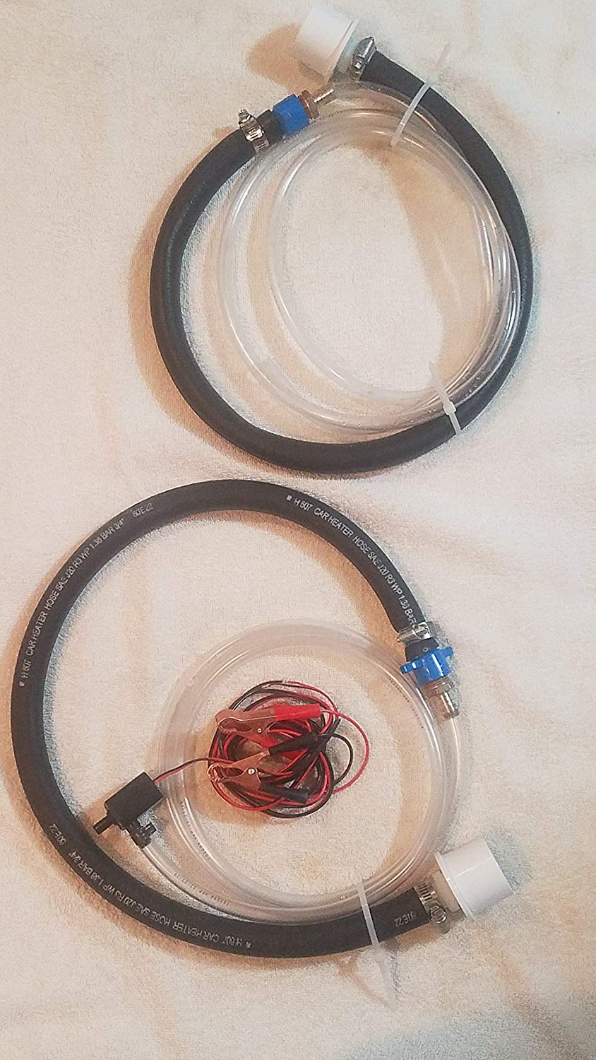 5GAC Radiator & Heater Core Flush System - Professional Quality Results - Can use Solvent or mild Acid to Remove Stubborn Lime, Rust, Hard Water, Corrosion deposits (Full Kit)