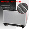 13142 OE Style Aluminum Core Cooling Radiator Replacement for Chevy Camaro SS 6.2L AT 10-11