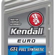 Kendall (1060746-AMC-12PK) GT-1 5W-30 Full Synthetic Euro Motor Oil - 1 Quart, (Case of 12)