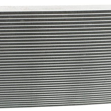 A/C Condenser Compatible with 2003-2009 Chrysler PT Cruiser Aluminum Core