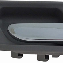 Dorman 92399 Front Passenger Side Interior Door Handle for Select Honda Models, Gray and Chrome
