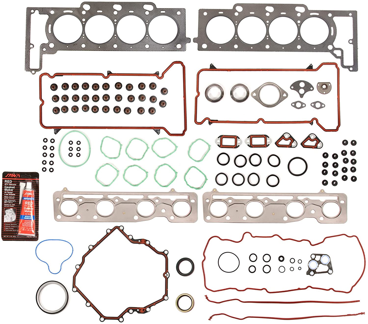 Evergreen 9-10704 Full Gasket Set