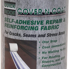 Cofair QCNC625 Quick Roof Cover N Coat Reinforcing Fabric - 6" x 25'