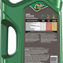 Quaker State 550044938-3PK High Mileage 10W-40 Motor Oil (SN), 5 Quart, 3 Pack