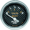 AUTO METER 4716 Carbon Fiber Electric Fuel Level Gauge