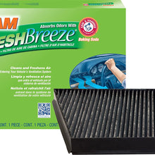 Fram Fresh Breeze - Filtro de aire de cabina con bicarbonato de sodio Arm & Hammer, CF10729 para vehículos seleccionados Chrysler, Dodge y Jeep