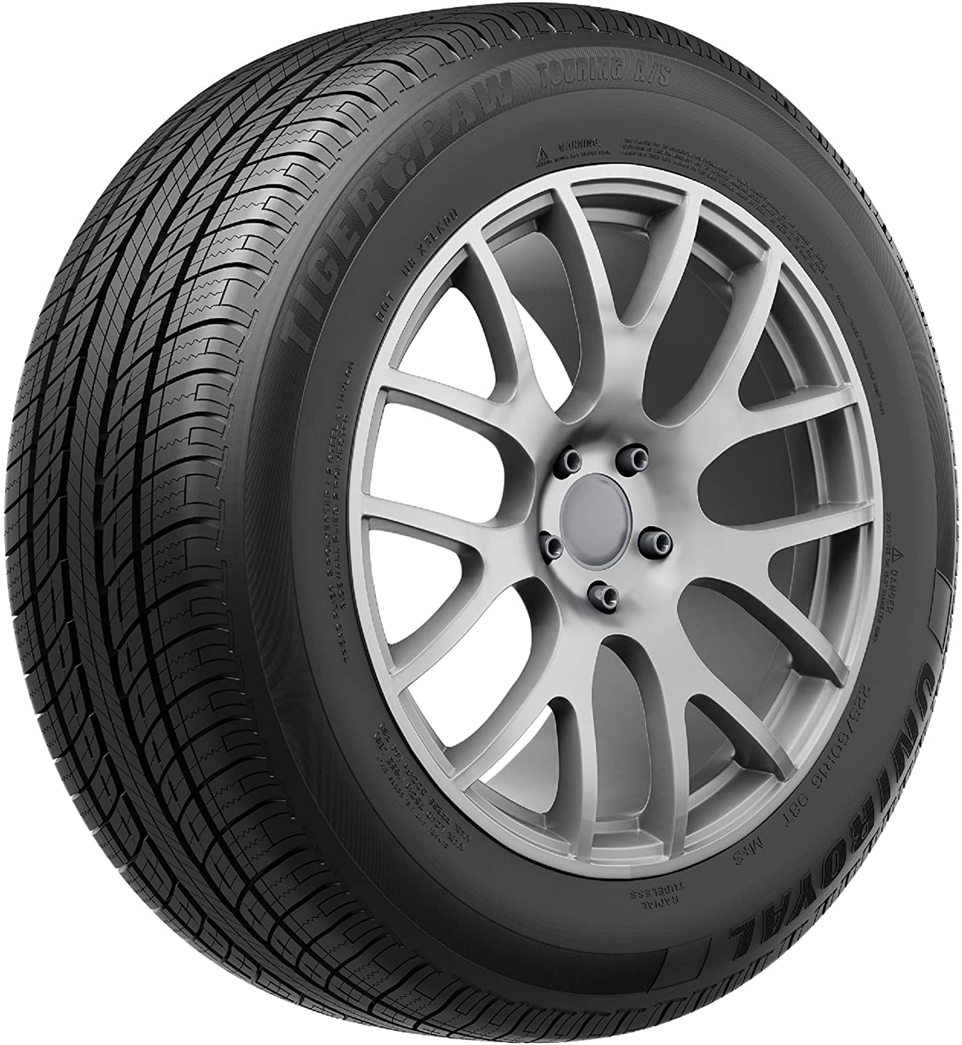 Uniroyal Tiger Paw Touring A/S All-Season Radial Tire-225/60R18 100H
