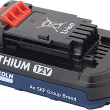 Lincoln 1261 Battery, 12V, ABS/Steel/Copper/Lithium