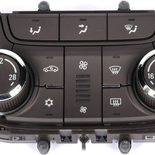 ACDelco 15-74328 GM Original Equipment Cocoa Heating and Air Conditioning Control Panel