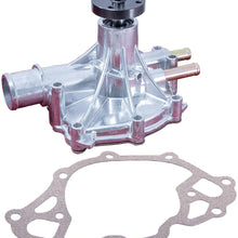 Top Street Performance HC8054P Polished Finish High Volume Water Pump with Reverse Rotation