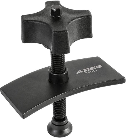 ARES 18011 - Heavy Duty Brake Pad Spreader - Built-in Comfort Tightening Knob - Heavy-Duty Steel Construction - Solid Steel Swivel Joint for Precise and Even Compression