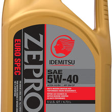 ZEPRO 30010093-95300C020 Euro Formula 5W-40 Engine Oil (5 Quart), 160. Fluid_Ounces