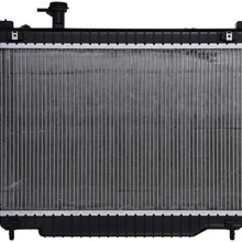BreaAP 1pc Automatic 1 Row Automotive Radiator For CU2563