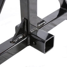 ECOTRIC 3 Point 2" Receiver Trailer Hitch Category 1 Tractor Tow Hitch Drawbar Adapter with One Year Warranty